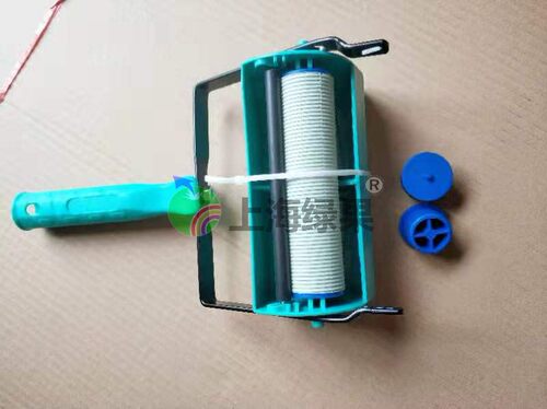 7寸橡胶印花滚筒艺术漆印花工具墙面印花神器滚筒刷墙面滚花模具