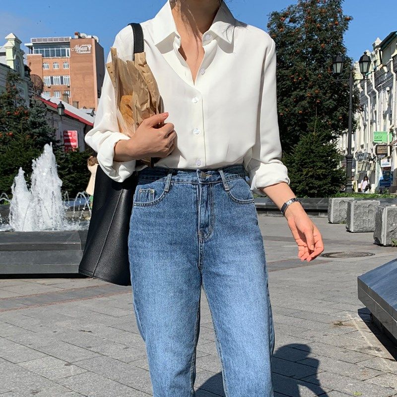 春夏新款白色长袖雪纺衬衫女韩范百搭显瘦职业衬衣休闲气质打底衫,工业油品/胶粘/化学/实验室用品,实验室漏斗,淘宝优惠券,粉丝福利购,淘宝优惠卷