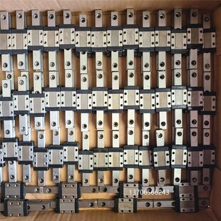 大批量 导轨74mm配1个块 拆机STE9微型直线导轨滑块 尺寸同MGN9C