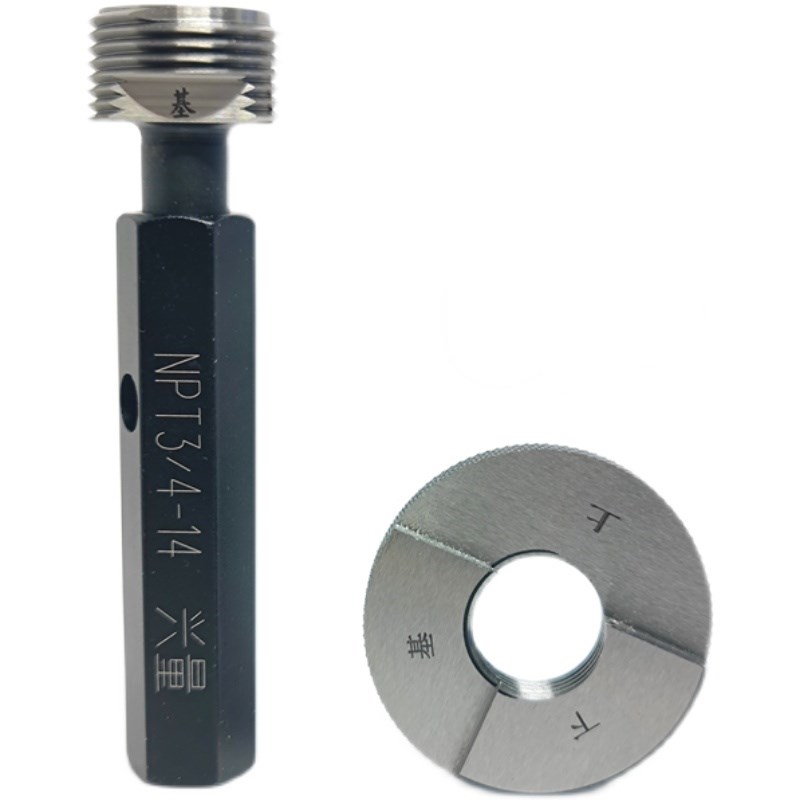 锥管螺纹环规NPT60度通止牙规NPT1 1/2 NPT2 1/2 NPT3 4 5 6 8