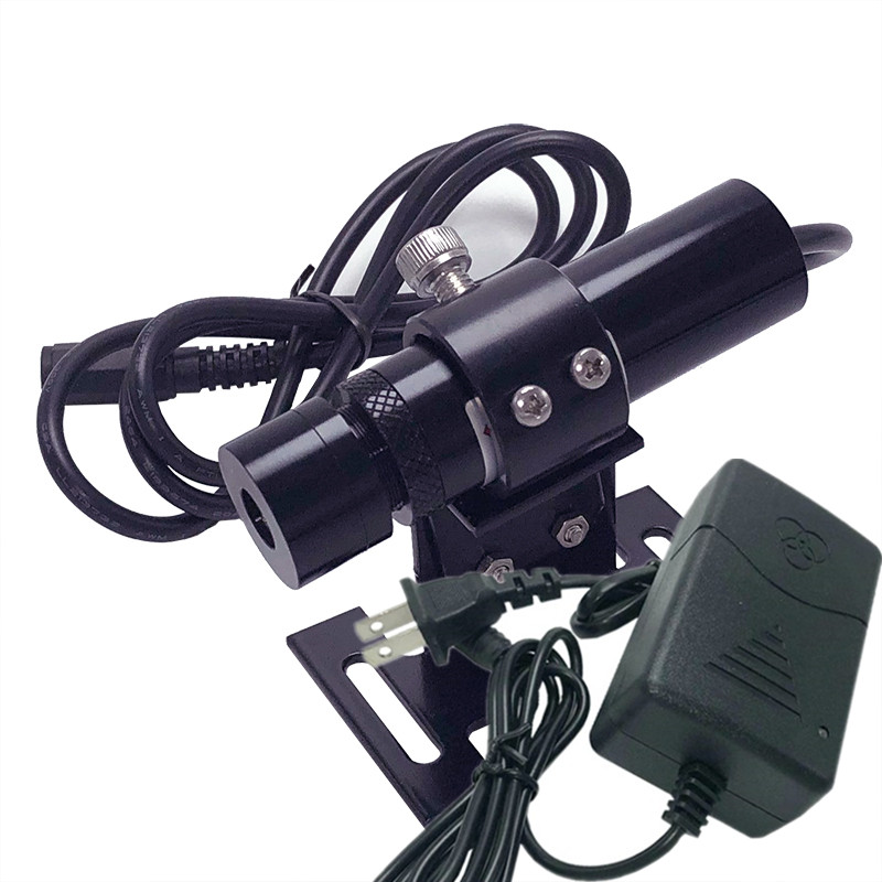 隧道用可调激光指向仪点状激光定位灯纺纱煤矿钢结构用激光准直器