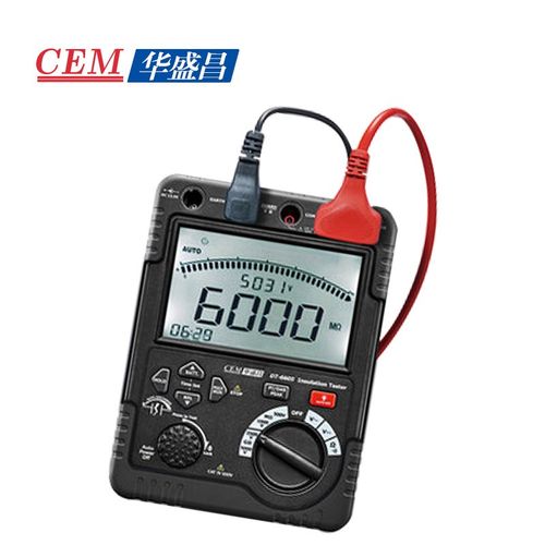 CEM高压绝缘电阻测试仪交直流电压测量绝缘表DT-6605