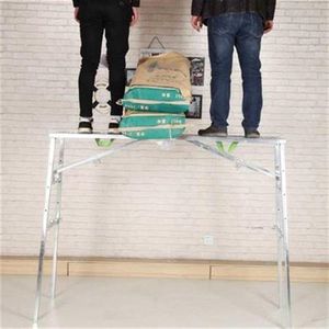 2021硕宇马凳梯c子脚手架工程装修折叠升降凳H子便携伸缩刮腻子家