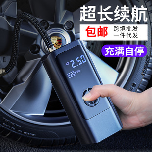 汽車用輪胎大功率電動雙缸12V車用 車載充氣泵打氣泵小轎車可攜式