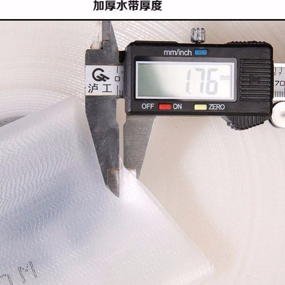 德国进口农用白水带园林绿化农业灌溉塑料软管透明水管1寸2寸3寸4