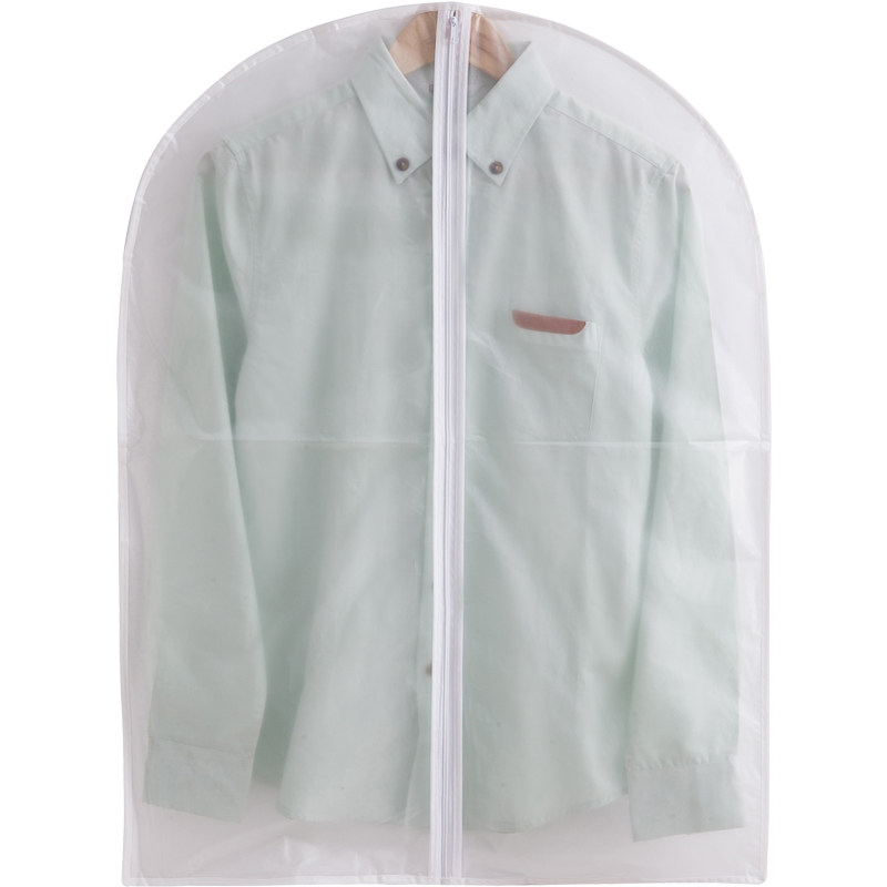 好货衣服防尘罩 挂衣袋家用挂式 套羽绒服的塑料收纳袋子透明衣物