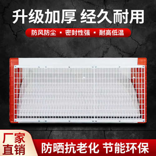 极速通风窗白色大号养殖场猪场猪舍导流板鸡舍通风窗自动小窗侧风
