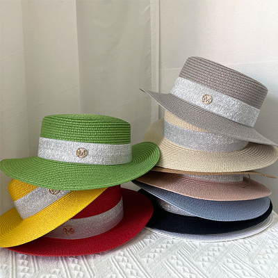 极速Hats for Women Summer Panama Straw Hats UV Protection Su
