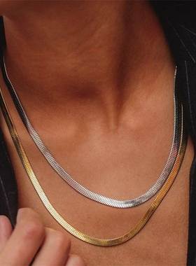 women neckl best stainless steel snake chain for jewelry