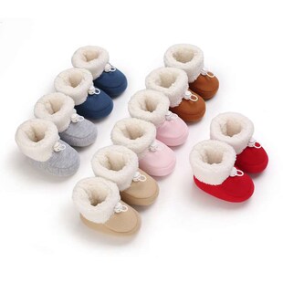 Winter models 0-1 year old mens and womens baby shoes thic