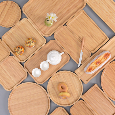 好货Hotel wooden tray wooden tray solid wood tray rectangula
