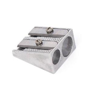 Metal Double Holes Pencil Sharpener School Office