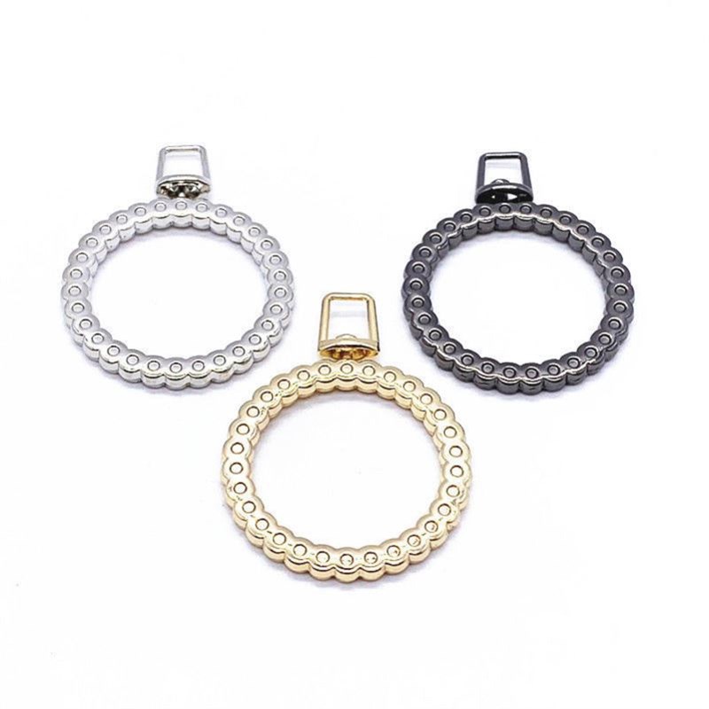 Zipper head pull gold h pull head pull tab zipper pull buc