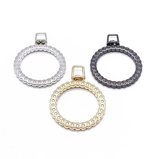 Zipper head pull gold h pull head pull tab zipper pull buc