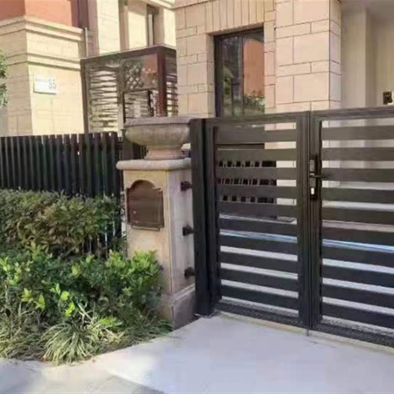 好货铝艺围墙护栏隔离花园铝合金别墅庭院栅栏铁艺栏杆户外围栏新