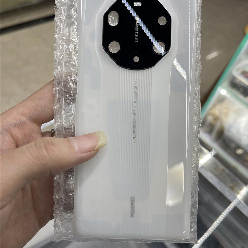 好货新适用于Mate40Pro改保时捷后盖玻璃 mate40Rs保时捷典藏版后