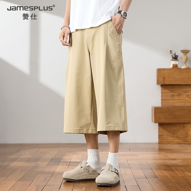 赞仕2025夏季男休闲短裤美式工装休闲百搭短裤潮牌大码宽松五分裤