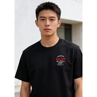 上衣服潮流百搭半袖 高品质短袖 潮牌男装 夏季 男 T恤男2025新款