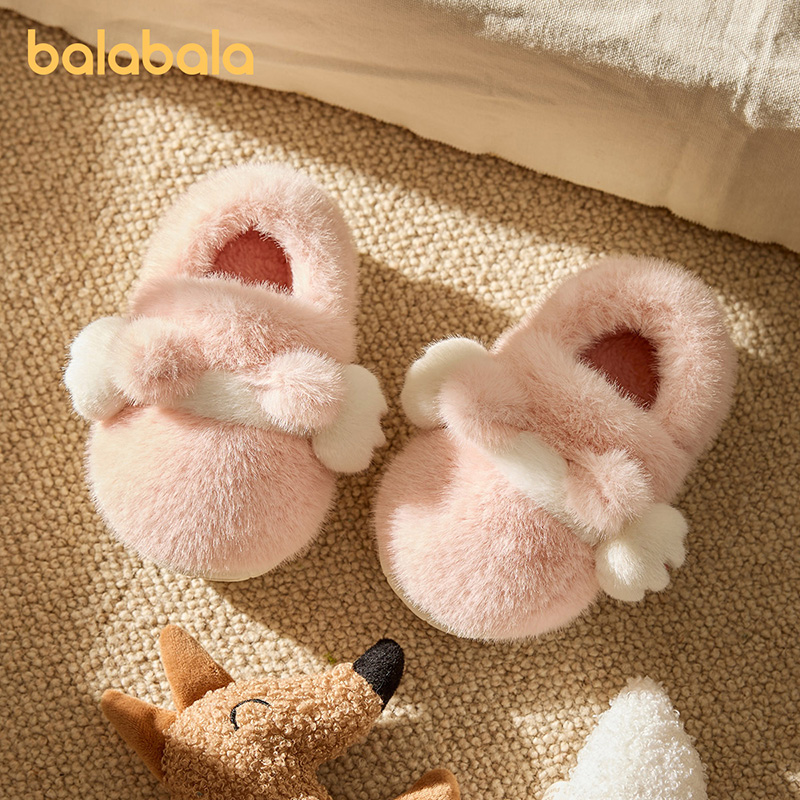 巴拉巴拉儿童棉拖鞋女童宝宝冬季