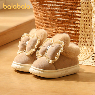 巴拉巴拉儿童居家棉鞋