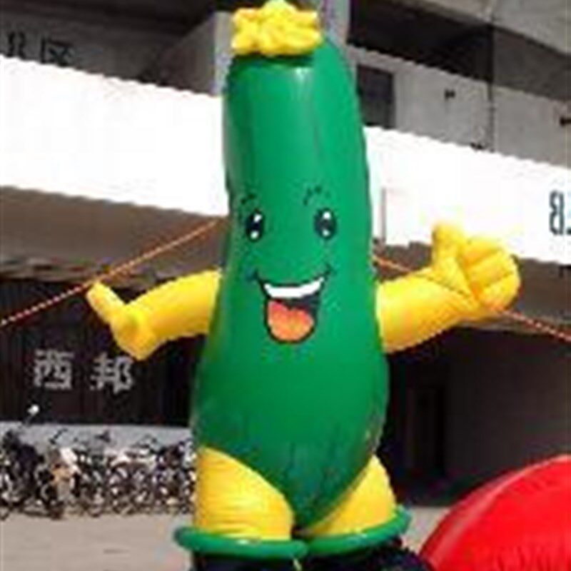 现货速发充气蔬菜模型黄瓜茄子 帐篷充气行走固定拱门彩虹门气模