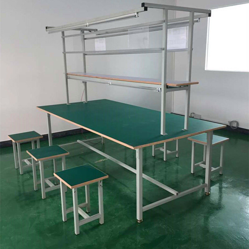 现货速发新款防静电流水线工作台无尘车间电子服装厂生产打包台钳