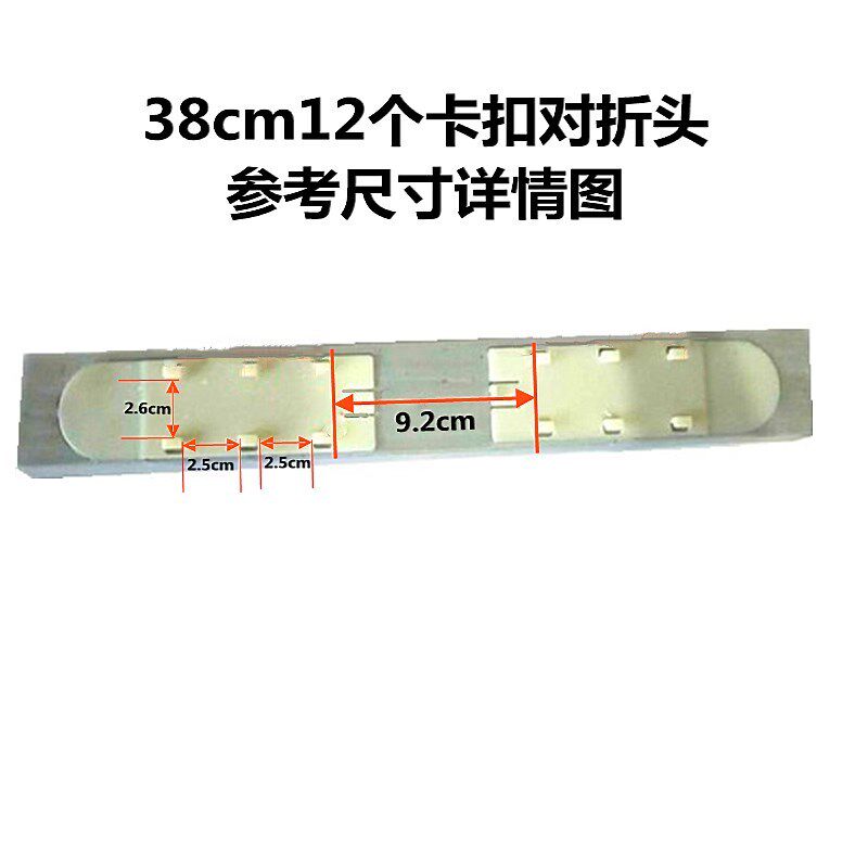 现货速发胶棉拖把对折式拖布吸水海绵拖把头替换装28//8cm可批宽