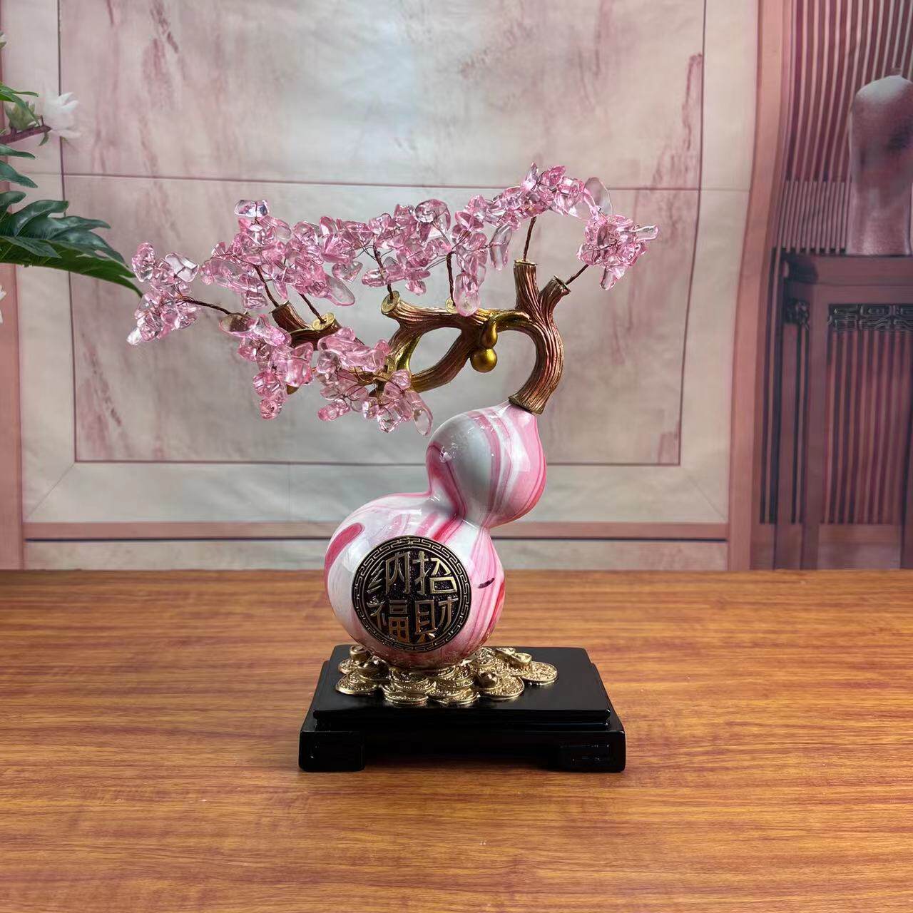 现货速发招财葫芦摆件镇宅家居装饰客厅电视柜酒柜玄关办公室乔迁