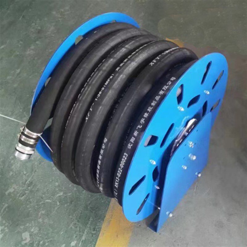 现货速发促车载加油机卷盘自动伸缩卷管器6分1寸10米15米20米加油