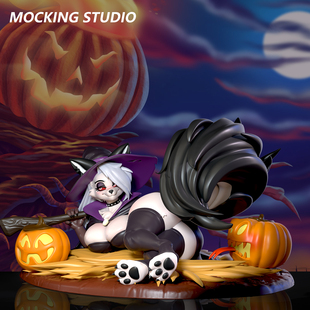 【补款吃现】极恶老大二创手办之大奈魔女露娜GK模型模玩1/8比例