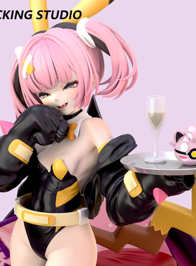 主意玩家原创系列之色诱探梦队员：珊瑚GK手办摆件模型模玩吼叫尾