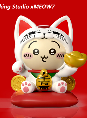 主意玩家X喵奇妙妙屋高速婆婆x乌萨奇招财手办GK雕像摆件模型模玩