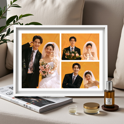 三宫格相框摆台洗照片