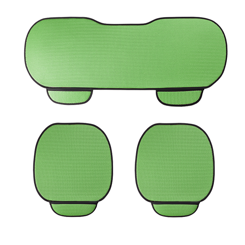 新品汽车夏季冰丝单片透气靠背车用靠垫耐磨加厚防滑四季座椅背腰