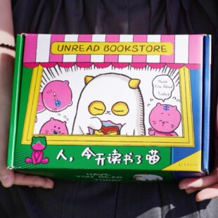 【图书盲盒】世界读书日猫毒主题盲盒 手上有毒的猫 盲盒内有文创掉落