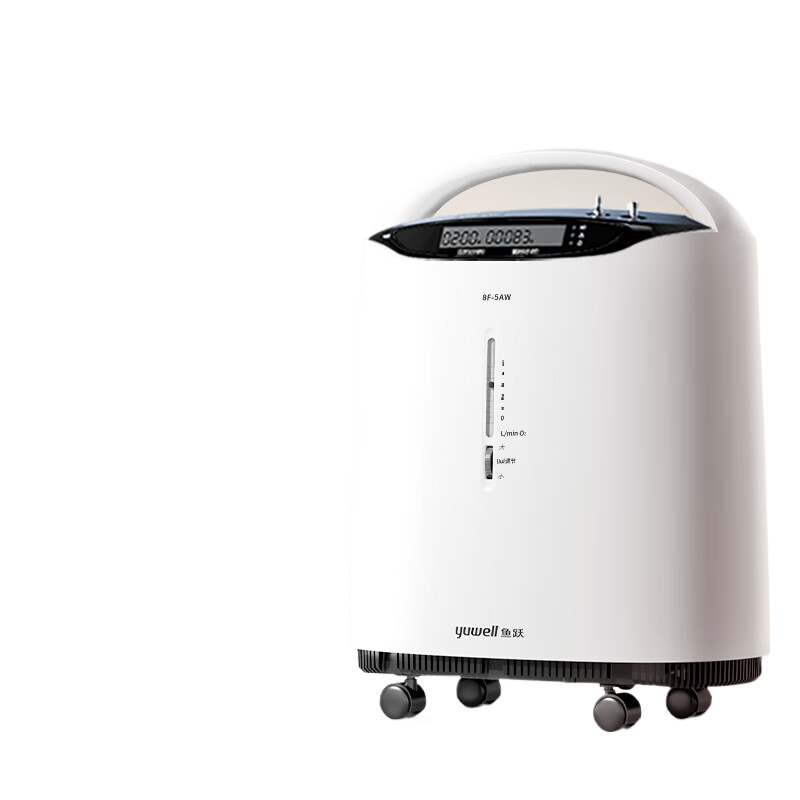 鱼跃制氧机家用5L6L吸氧老人医用氧气雾化肺气肿官方旗舰店7F-6W