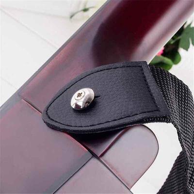 极速Guitar Strapl Leather Head Adjustable Shoulder Strap For