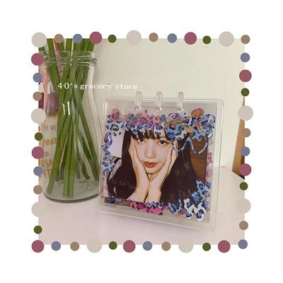 极速肆林b PVC透明方形内页卡片 活页本 拼贴本 咕卡 追星手账