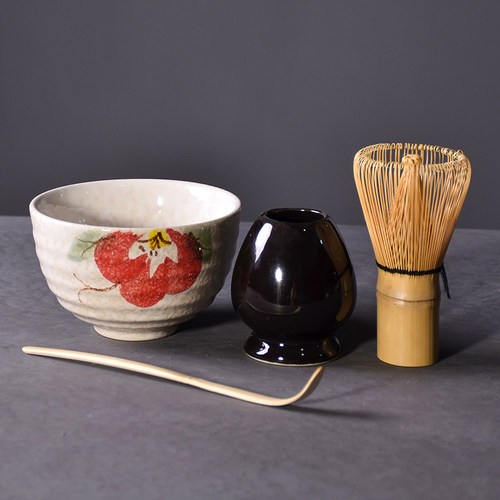 新品TANGPIN 4pcs/set traditional matcha giftsPet bamboo matc