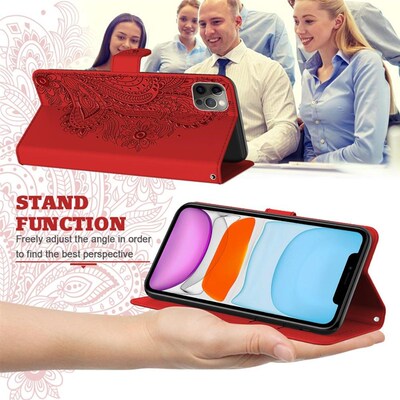 极速Luxury Flower Emboss Wallet BCase For Samsung Galaxy S7