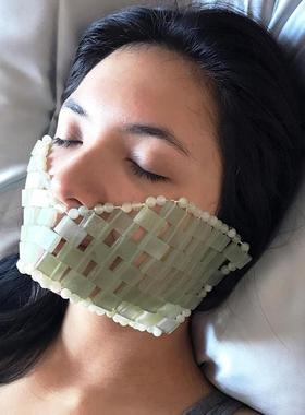极速Natural Jade Eye Mask Cooling Jade Sleep Eye MaVsk Massa