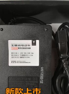 极速厂082两10孔公V9p84V20电动车充电器48V8插新款玉骑铃V6VV7V