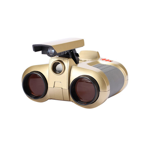 新品厂家儿童夜视仪k4X30双筒望远镜带灯night scope 调焦夜视