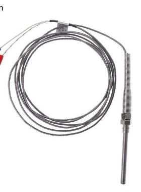 极速K Type Thermocoupple Spring Type Temperature Sensor Prob