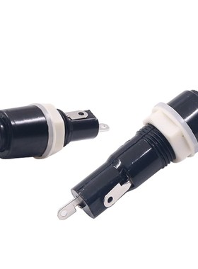 极速玻璃保险管底座5*20保险丝x盒MF528I~527两款可选胶木十字管