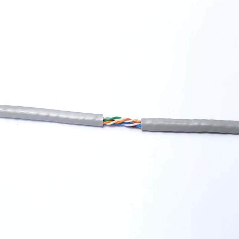 极速线超绞904类五非屏蔽双线工程E交换机网络线国标无氧铜双绞室