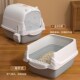 猫S沙屎盆子防臭猫 超大号猫厕所防外溅抽屉式 新品 猫砂盆全封闭式
