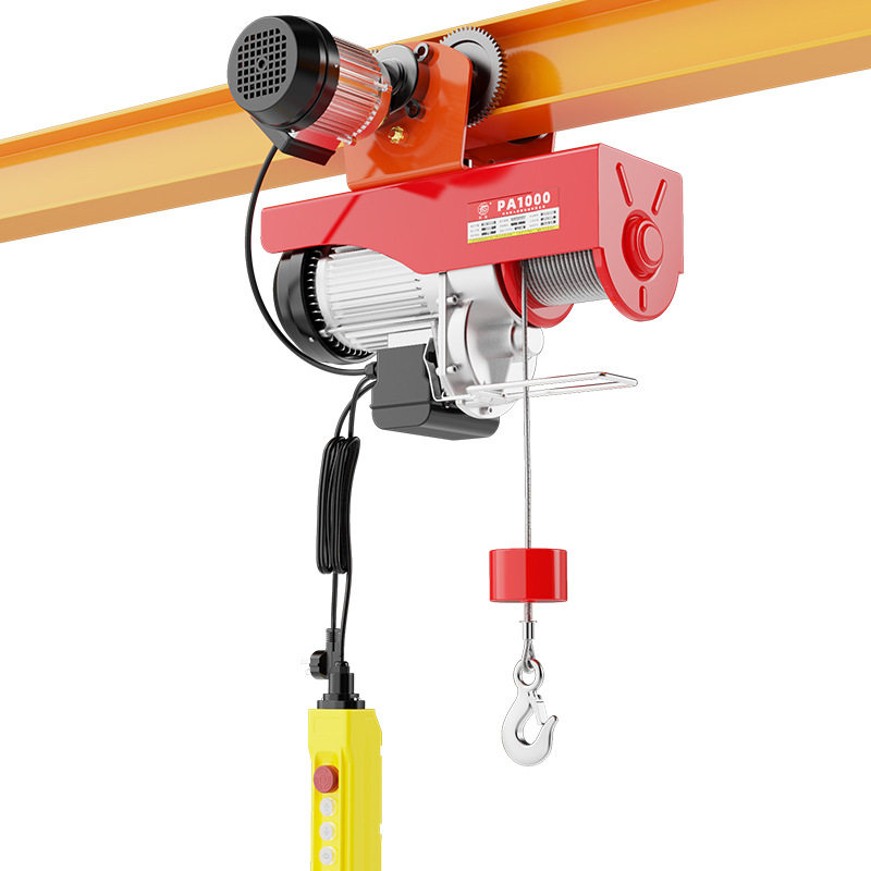 极速钢丝绳连体微型电动葫芦带跑车小行J吊车升降起重机吊机家用,农用物资,园林移栽起吊网,淘宝优惠券,粉丝福利购,淘宝优惠卷