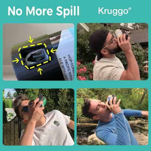 极速Kruggo Beer Revel Pump Can Opener Beer Gun EasyY Manual