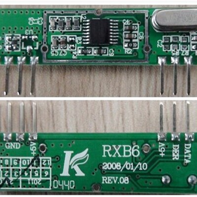 极速RXaB6 ASK超外差无线接收模块频率:315/433.92/868/914.5量大